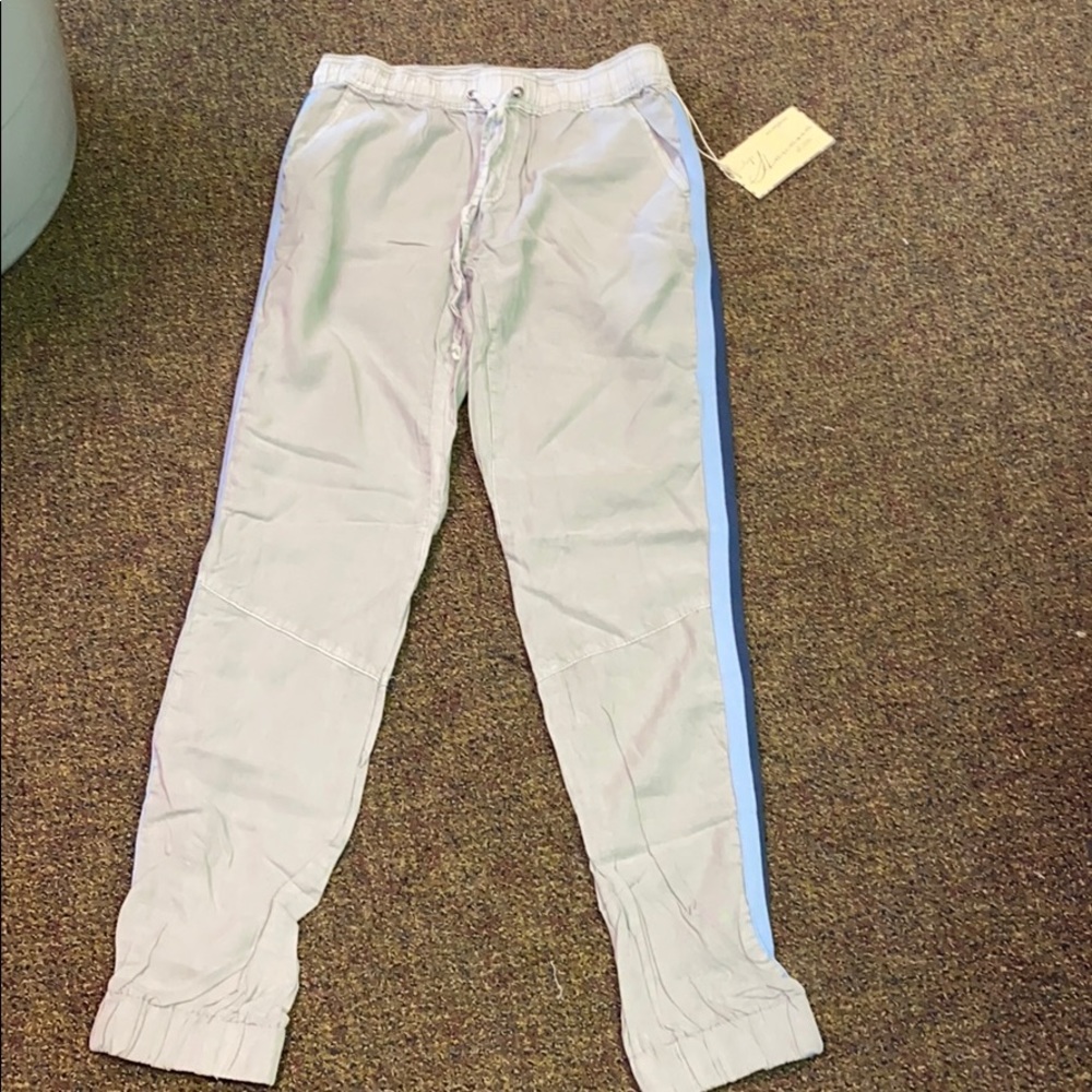 Vintage havana gray with stripe joggers sz m